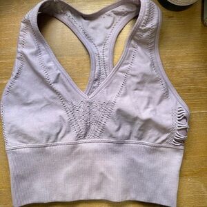 VS Pink Lightly Lined Light Purple/Pink Sports Bra